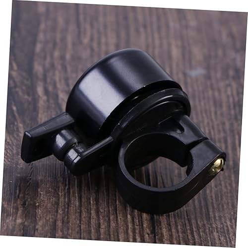 Miniatura 9 de BESTOYARD Campana de manillar de ciclo de anillo de aluminio Campana de bicicleta pequeña Campana de bicicleta negra Manillar de bicicleta Campana
