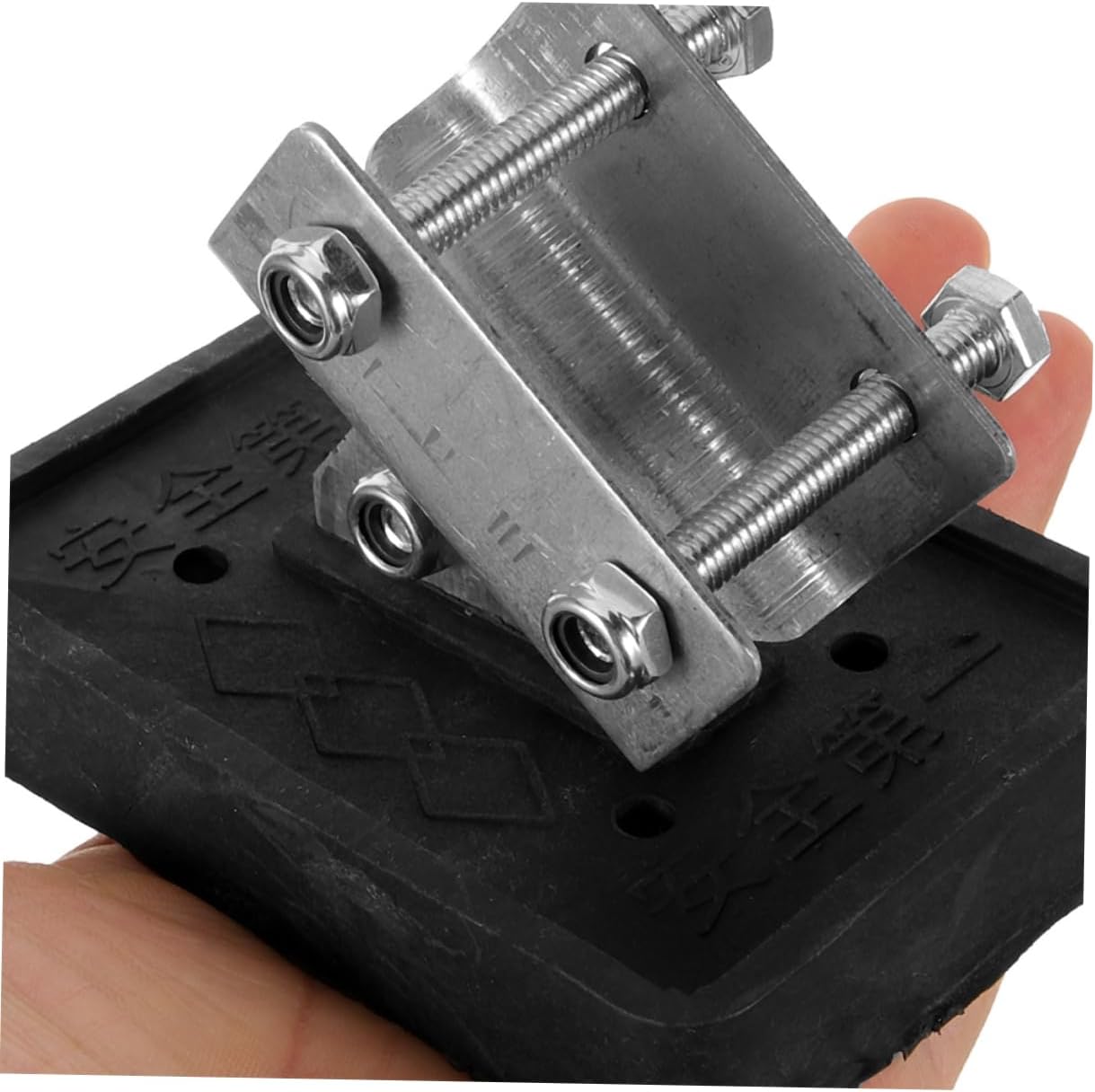 Uonlytech 6pcs Ladder Foot Pads Cushion for Enhanced Stability Suitable for Ladders Easy Replacement Foot Mat for Safer Usage