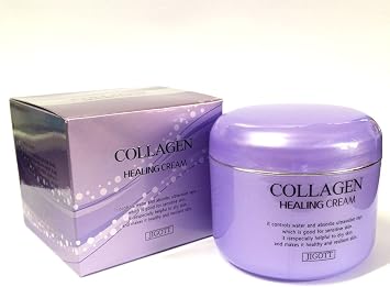 JIGOTT Collagen Healing Cream 3.5 oz 100 g / Collagen Healing Cream 3.5 oz 100 g / Moisturizing, Nutrition, Korean Cosmetics 1EA