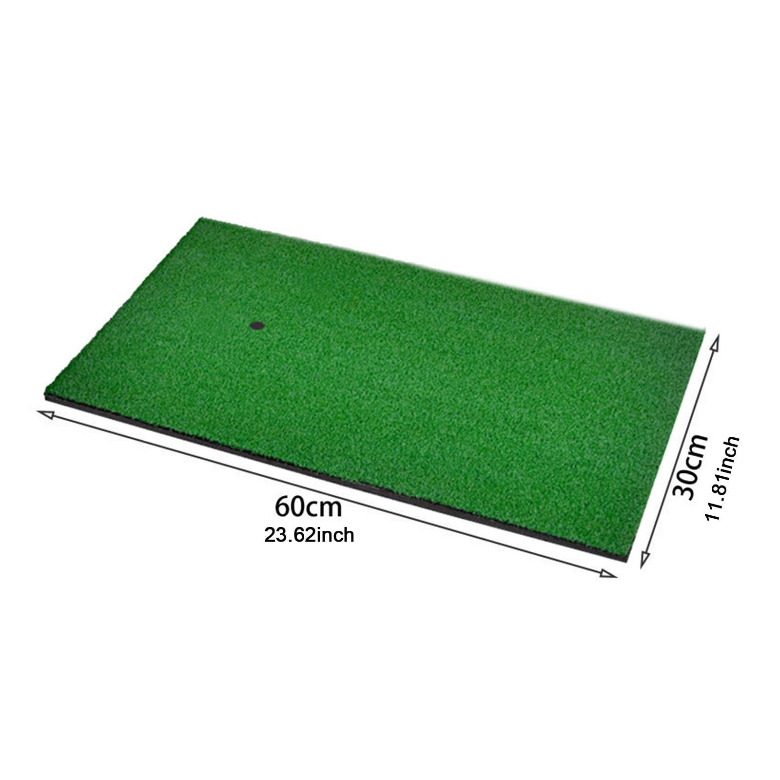 Colcolo Tapis de Jeu de Golf, Tapis de Chipping, Frappe de Golf, pour Améliorer Les Compétences, Aide à L'entraînement sur Gazon, Pratique pour Adultes, d'exercice de Golf Intérieur et Extérieur