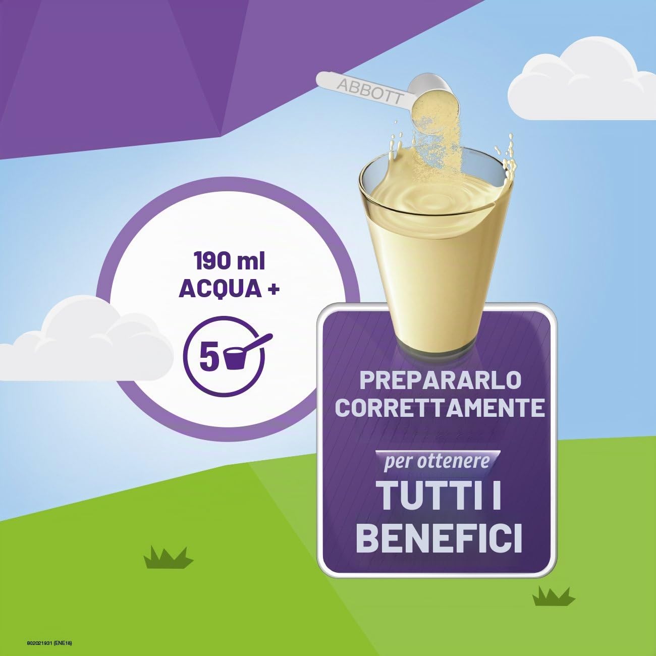 PediaSure - Integratore alimentare per bambini con proteine, vitamine e minerali, gusto vaniglia, 850 g [versione antica]