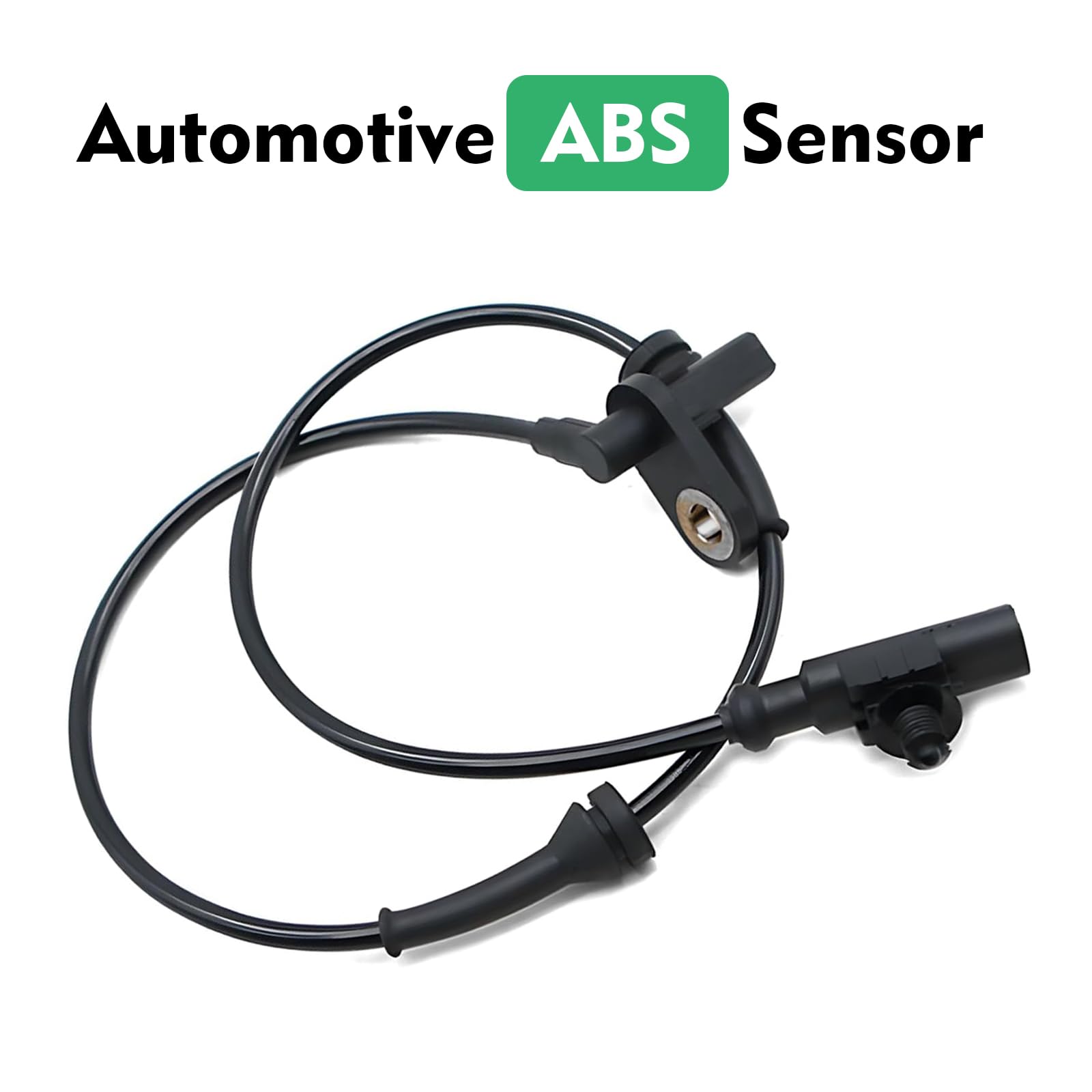 1 PC Wheel Speed Sensor, OEM 3630050U2010 Anti-lock Brake ABS Sensor Direct Replacement, High Temperature Resistant Durable Design, Compatible with Select Compact Sedan Models (Black) - 3
