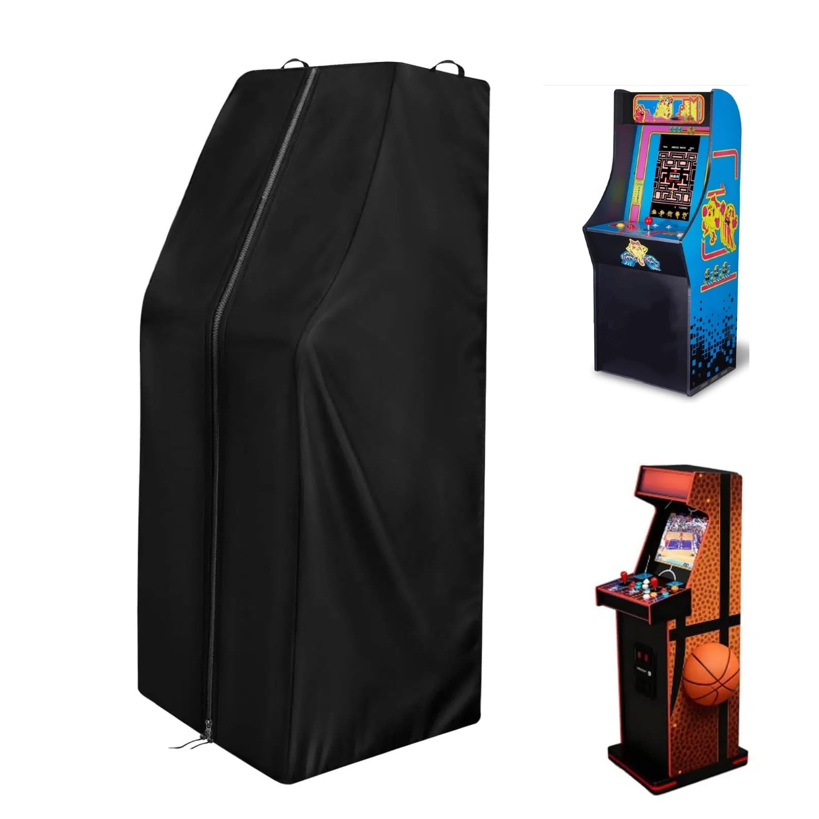 Photo 1 of Guisong Arcade Machine Cover, Heavy Duty Protective Video Game Cover for Arcade1Up MS. PACMAN Classic SE Machine,Waterproof & Dustproof Electronic Dust Covers for Game Room?19" x 19" x 62"