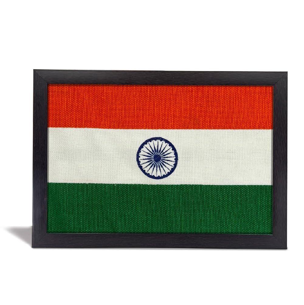 Indian Flag Frame With Photo