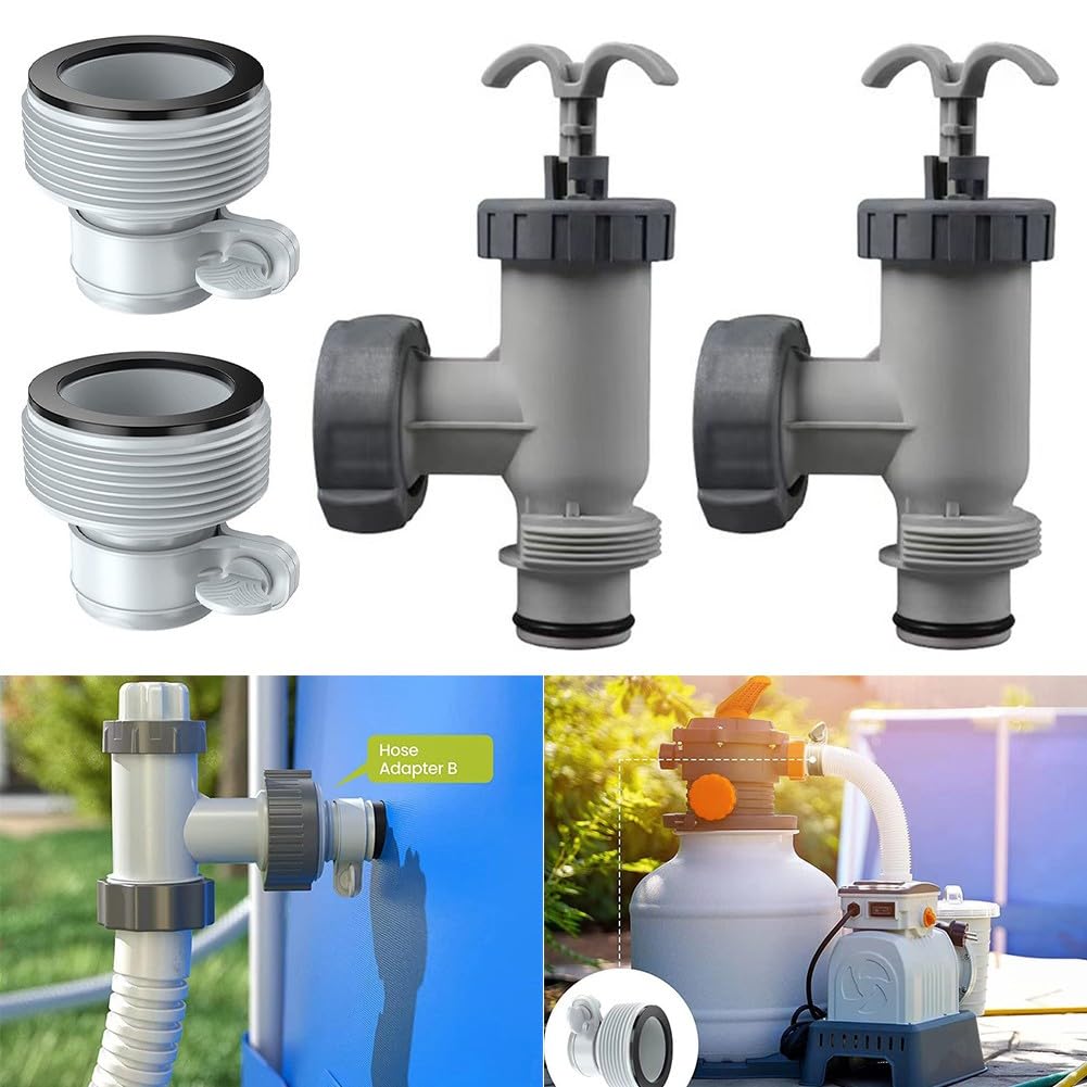 Pool-Kolbenventil-Baugruppen für Intex 1500, 2500 und 4000 Gallonen pro Kolbenventile Ersatz-Sets