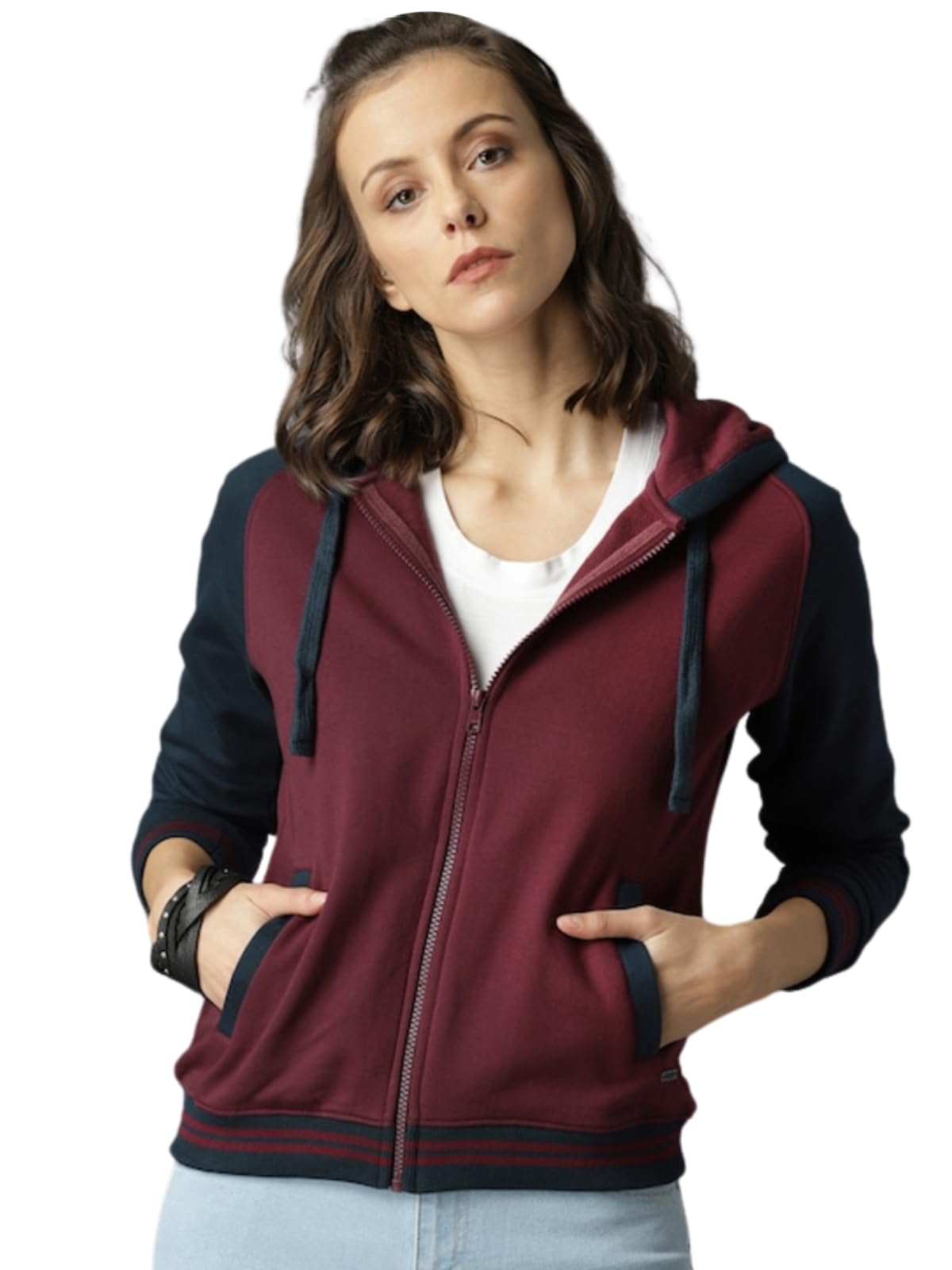 Sweatshirt & Hoodie for Women, Cotton Blend Full Sleeves Jumper Women Winter Wear, Round Neck Regular Fit Long Sleeve Womens Sweatshirt, Winter Wear for Women-image-37
