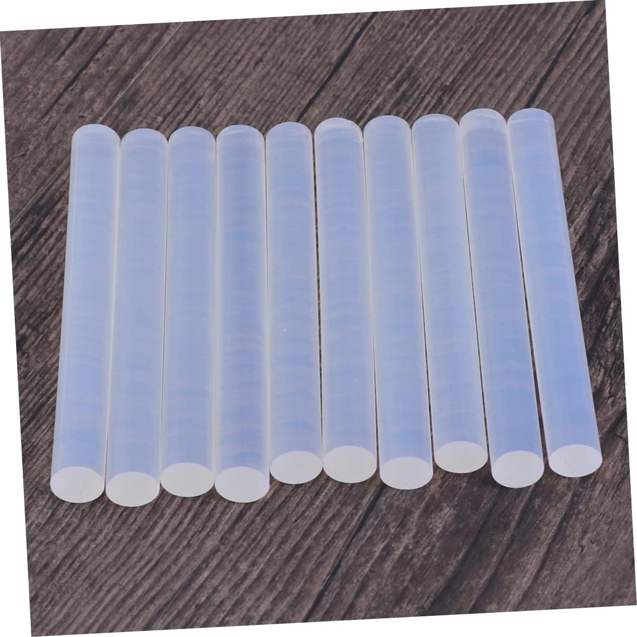 DOITOOL 50 Pack Hot Melt Glue Sticks White Adhesive Strips for Mini Glue Strong Bonding Versatile Use on Wood Metal Glass Cardboard