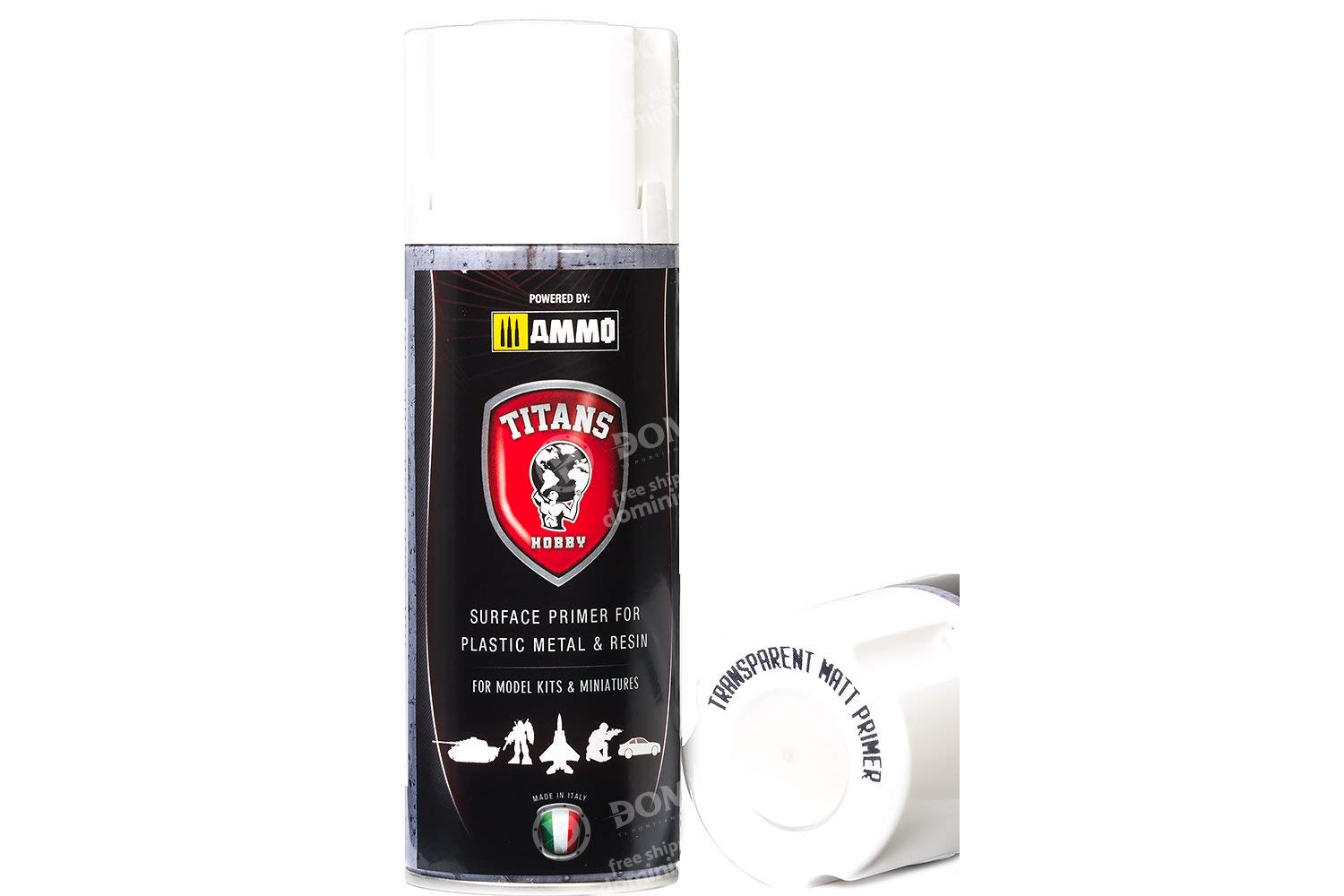 Mig Jimenez Titans Hobby Transparent Matt Varnish Base 400 ml Spray