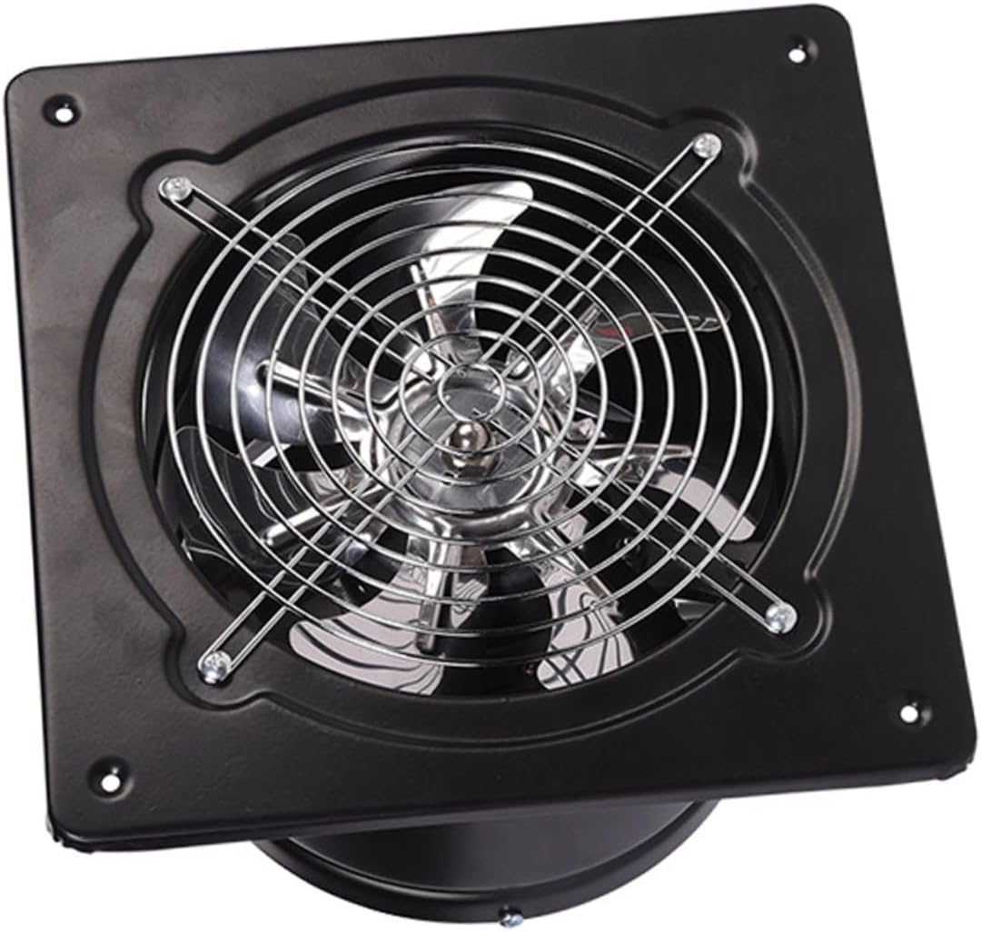 Uonlytech 40w Exhaust Fan for Kitchen Bathroom Garage Wall-mounted Ventilation Fan with Ultra-low Noise Energy-efficient Motor for Continuous Airflow and Odor Removal