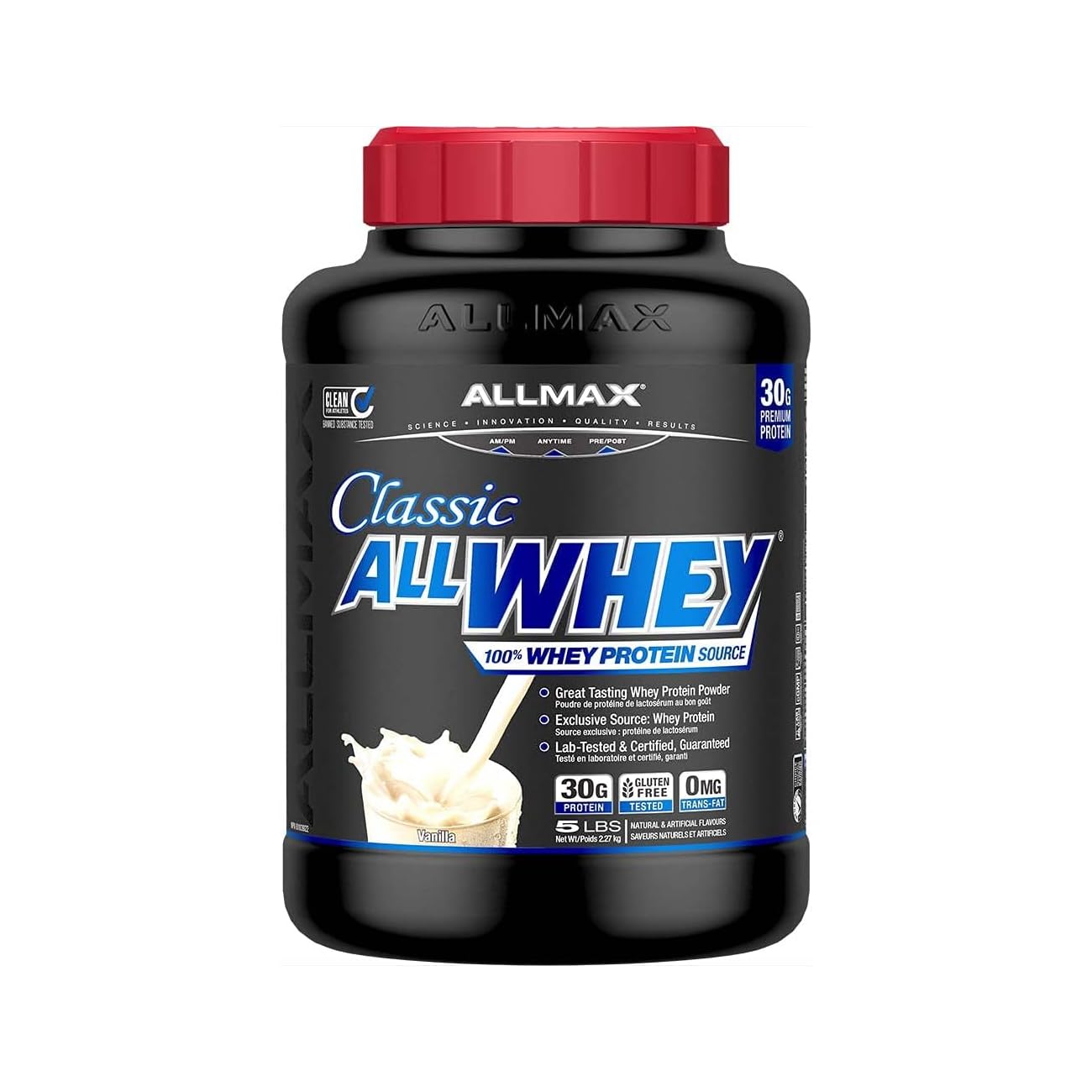 Allmax Allwhey Classic 5Lb - Vanilla