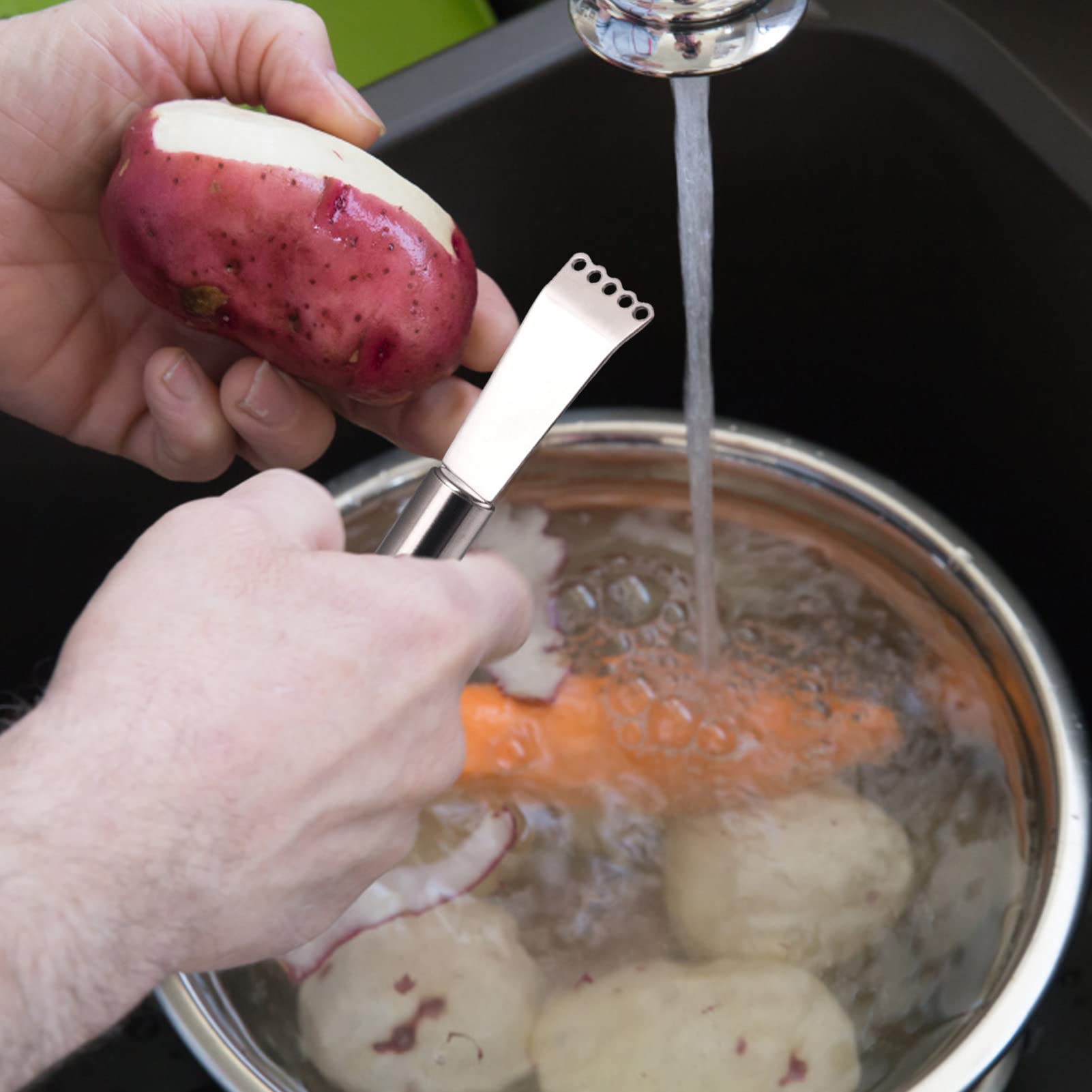Limettenzester – Zitronenreibe aus Edelstahl, langlebiges Küchenzubehör, lebensmittelechte Küchenutensilien für Küche, Zuhause, Zitrone