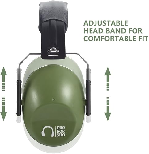 Miniatura 3 de Pro For Sho - Protección auditiva contra disparos de 34dB, orejeras de diseño especial, con un peso más ligero y máxima protección auditiva