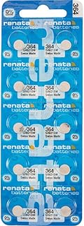 10 x Renata Swiss 364 Watch Batteries, 0% MERCURY equivilate SR621SW