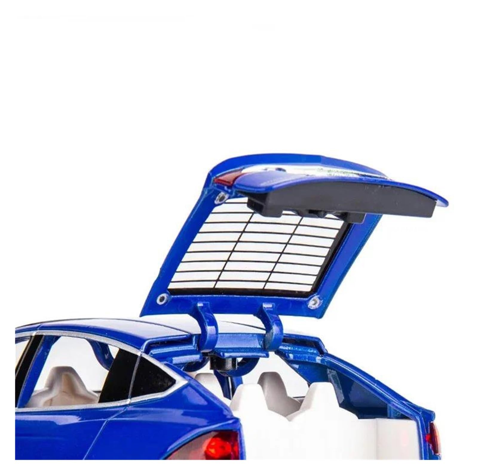 1:24 per Tesla per Model X modello di veicolo in metallo pressofuso lega | Non includere le batterie(White)
