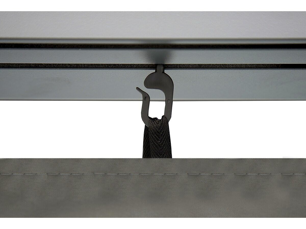 Rideau + moustiquaire pour pergola bioclimatique Howard - 3 x 4 m - Gris