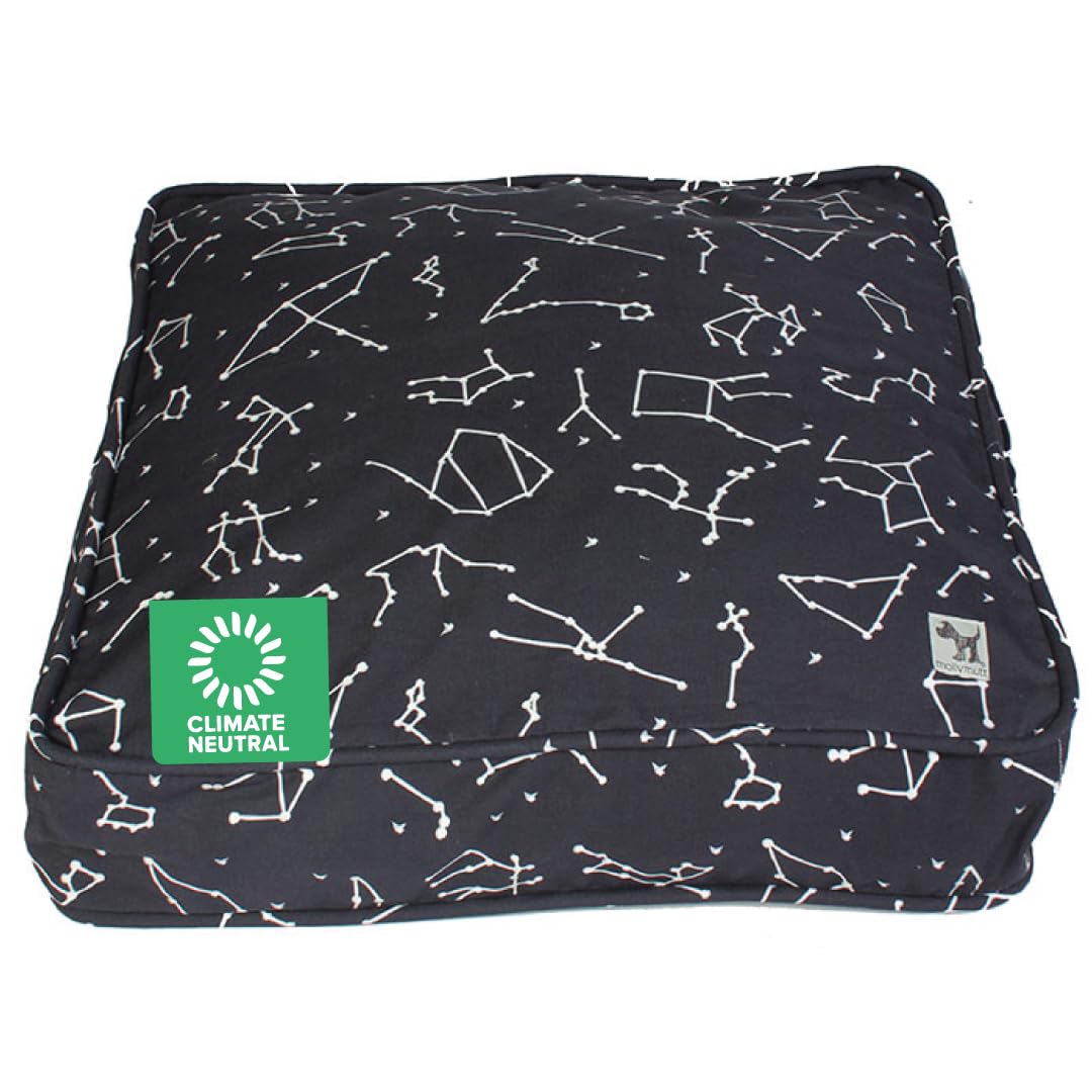 Molly Mutt Copriletto per cani di piccola taglia, stampa Rocketman, misure 55,8 x 68,7 x 12,7 cm, 100% cotone, resistente, traspirante, sostenibile, lavabile in lavatrice