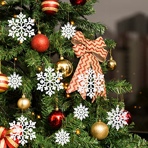 Christmas Snowflake Hanging Decorations - Image 3