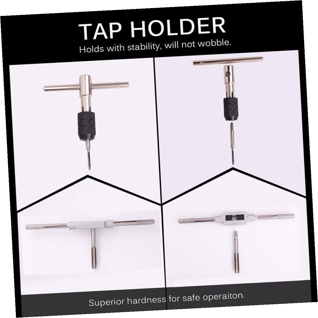 110pcs Metric Tap and Die Set with Steel Screw Tools, Tap Die Wrench Kit in Carrying Case for Thread Cutting and Repair in Workshop and Garage Use