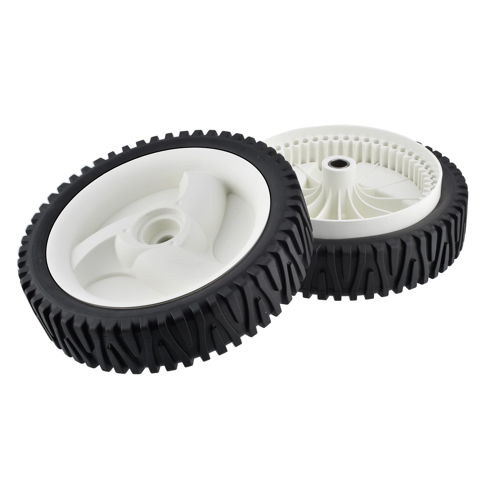 Cancanle Confezione da 2 Ruote Anteriori per Husqvarna Craftsman AYP 194231X427 532403111 700953 583104401