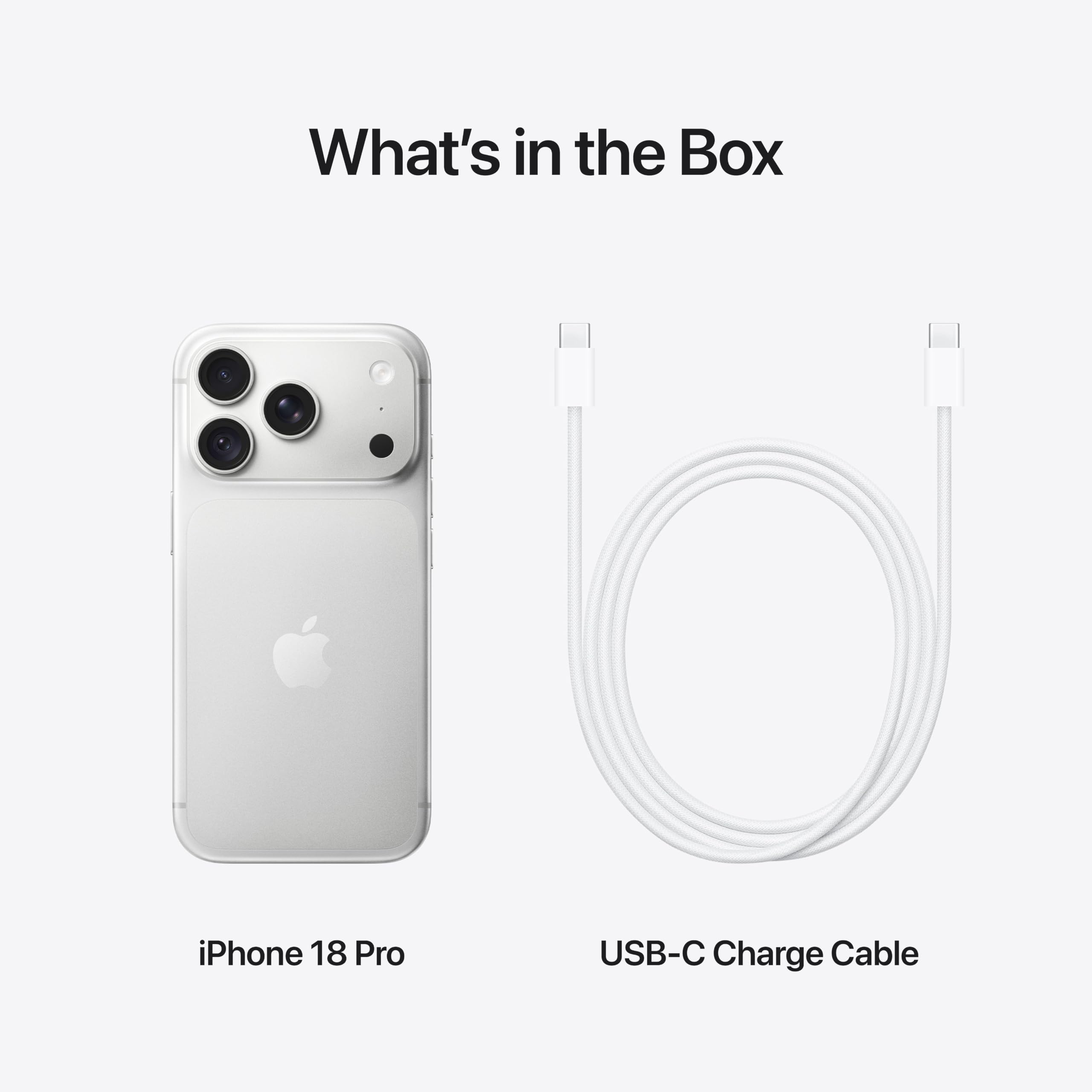Amazon.com: Apple iPhone 18 Pro Silver 256GB (Unlocked) : Cell