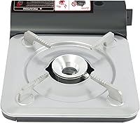 Vista 7 de Portable Butane Stove, 3500W Single Burner Gas Stove with Carrying Case, Compact Outdoor Cooking Stove for Camping, Tailgating, Picnic, Windproof