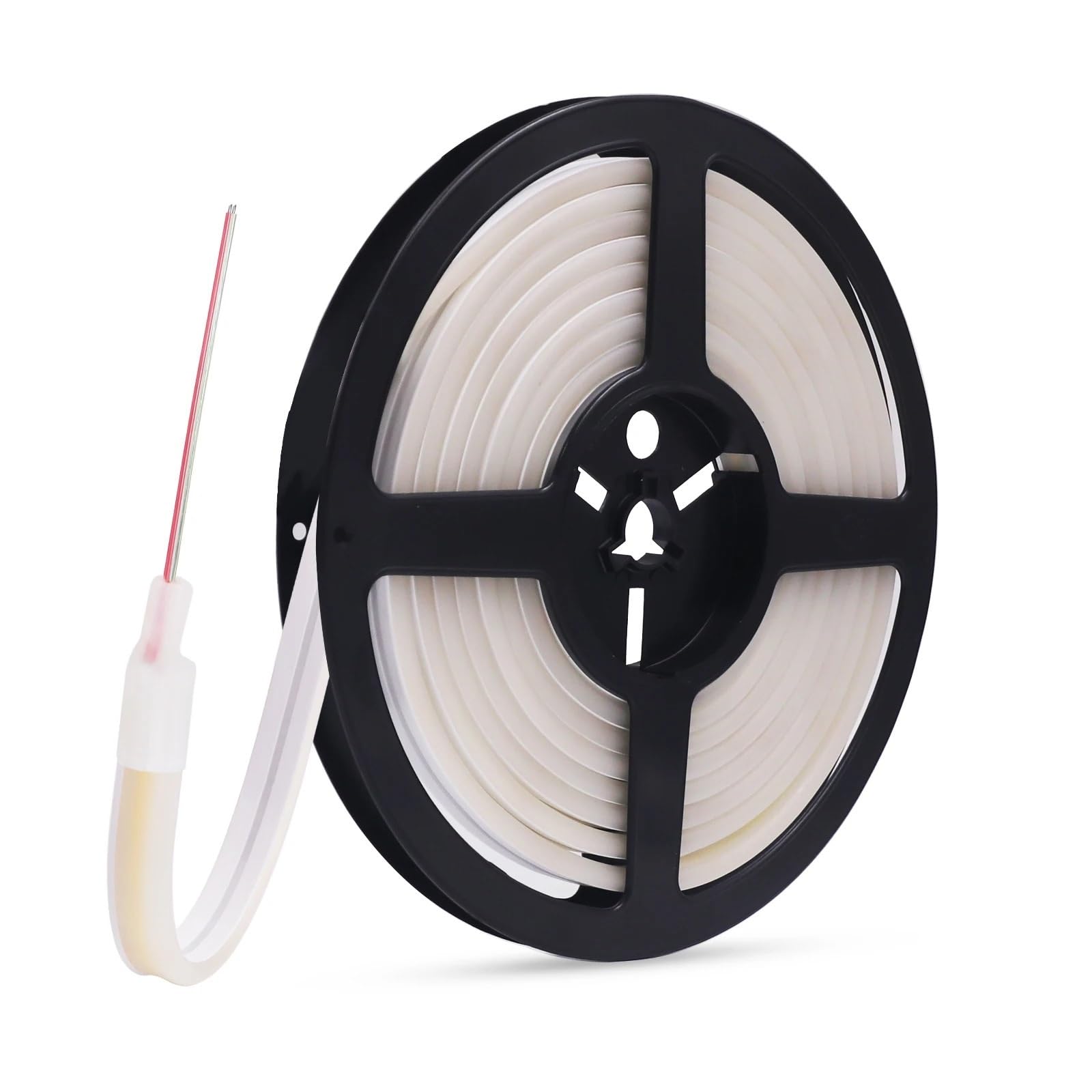 Neonowa taśma LED 0,5-20 m 12 V/24 V COB | 320 diod LED/M ultra jasna, wodoodporność IP67, 3000 K-6000 K, oświetlenie do ogrodu domowego (ciepła biel DC, DC 12 V 10 m)