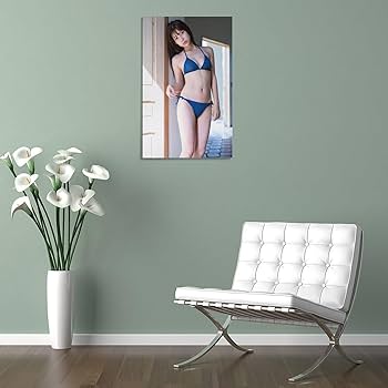 Amazon.co.jp: 染野有来 キャンバスアートポスタープリント