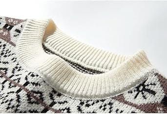 長袖ケーブルニットセーター チェック柄 チェック柄ファッション ふんわりチェックニットセーター ニット