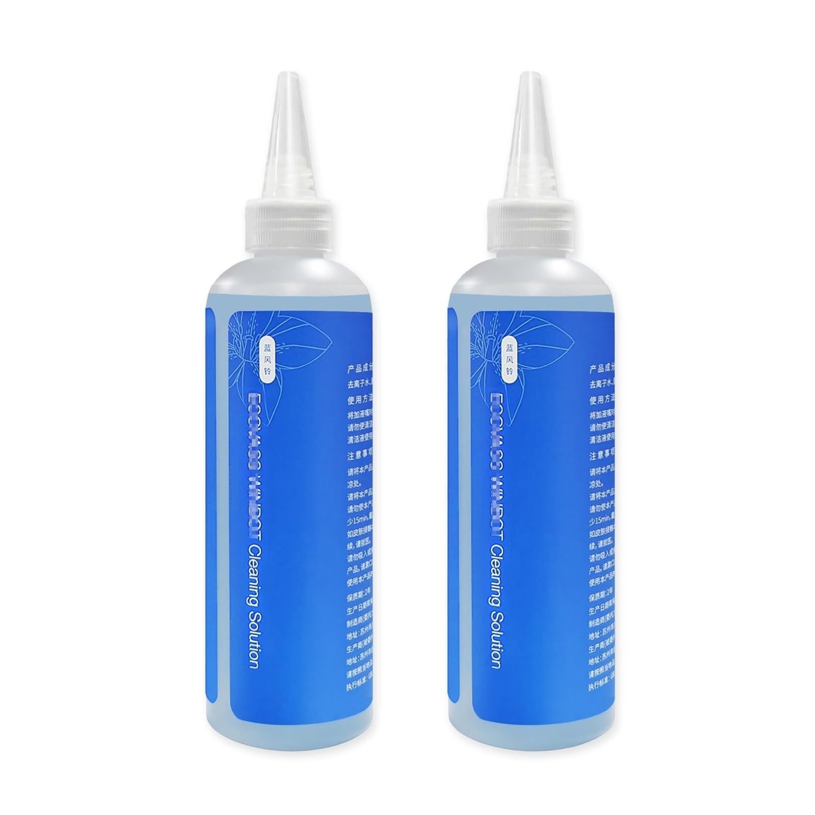 230 ml Fensterreinigungslösung, kompatibel mit Ecovacs Winbot W2 Omni, Pro, W1, W1s, Mini, Fensterreinigungsroboter-Reinigungsflüssigkeit, Reinigungsmittel, 2 Stück