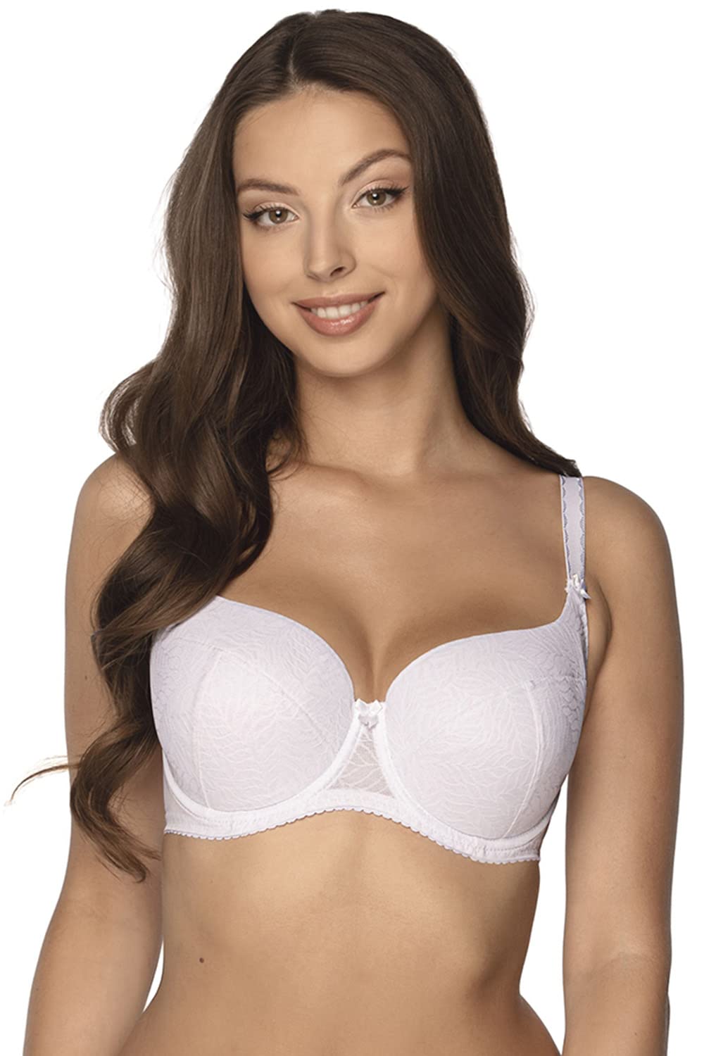 Gaia Reggiseno Imbottito Uniforme 758 Micaela, Bianco 2,1G