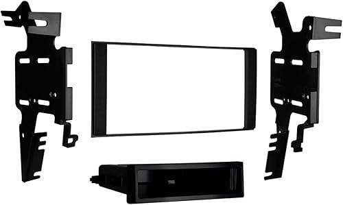 Miniatura 2 de Metra 99-7619 Provisión de radio ISO DIN con bolsillo para Nissan Frontier/Titan/Xterra 2013 en adelante, (negro) y arnés de cableado de radio Metra