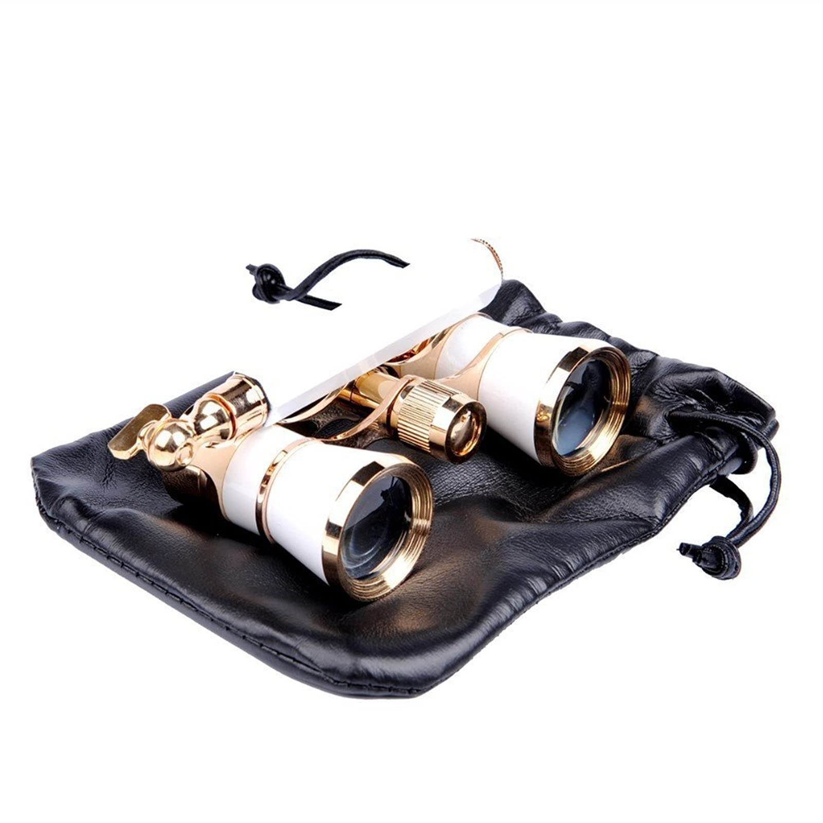 Jumelles HD monoculaires 4 Couleurs, théâtre d'opéra, Course de Chevaux, Lunettes 3x25, avec poignée/Kit d'accessoires, télescope pour Femmes