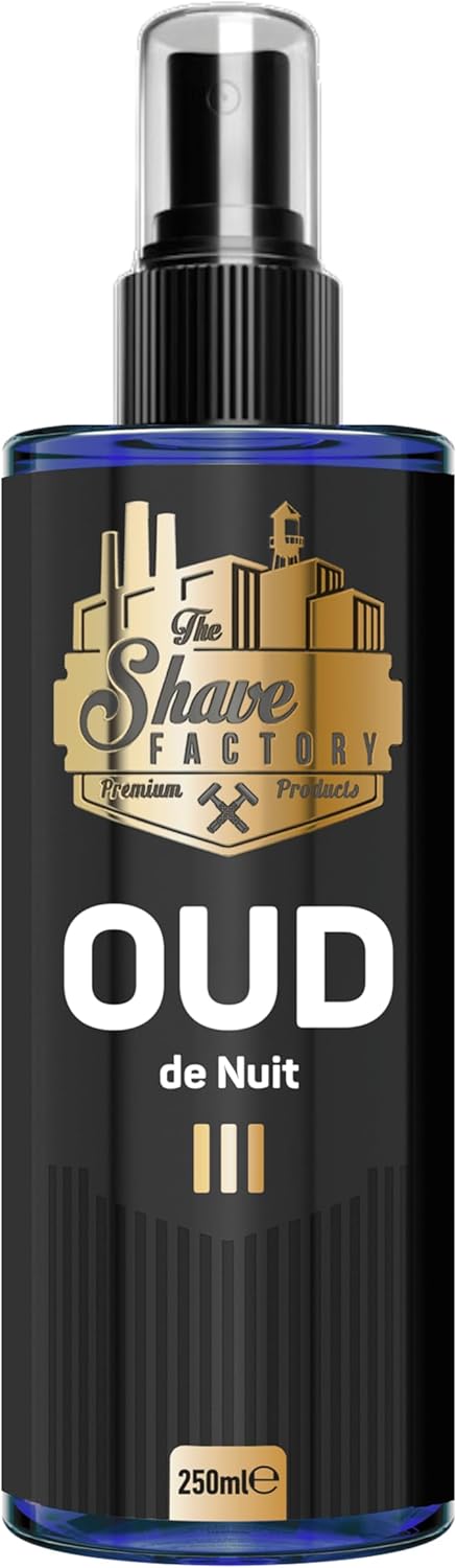 The Shave Factory After Shave Cologne – Een Geurige Essentie Voor Onberispelijke Verzorging Na Het Scheren voor een Langdurige Sensatie van Frisheid en Comfort