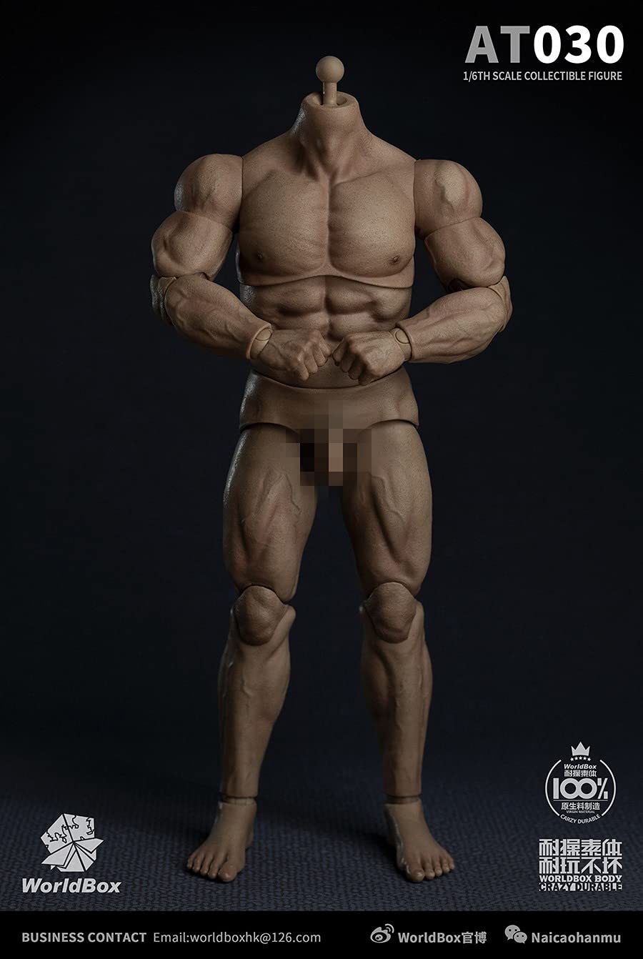 世界に一つだけ造形ボディビルフィギュア 筋肉ポーズ 黒台座付き 大きい56センチ Amazon | マッチョ 素体 112 筋肉 アクションフィギュア WE