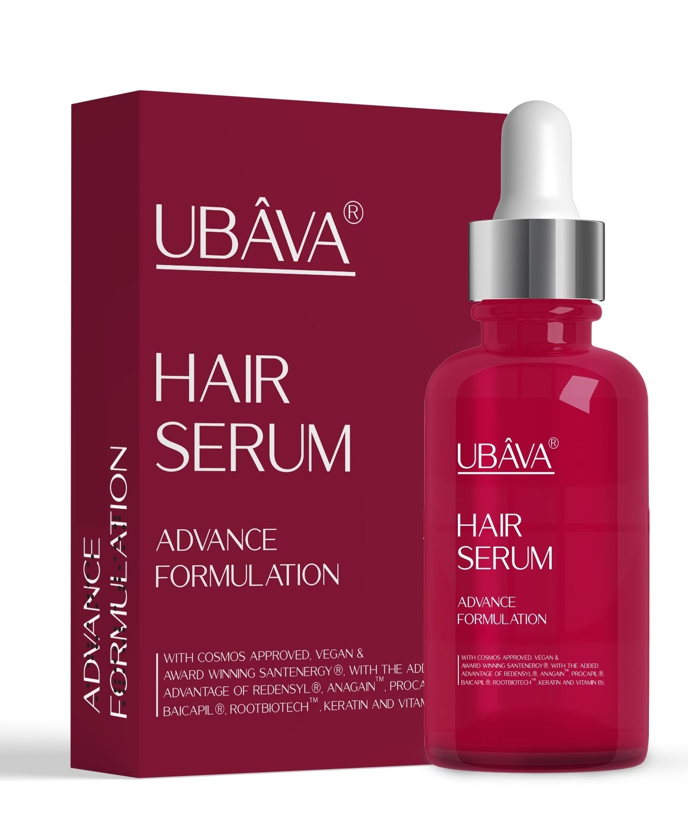 Hair Serum - 1st Hair Growth Formulation with SantEnergy, Redensyl, Anagain, Procapil, Baicapil & Vitamin B5