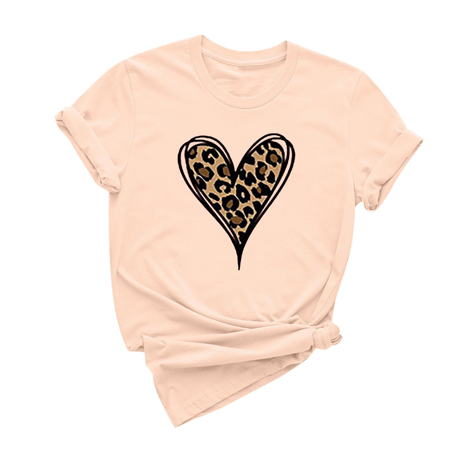 FunAloe Women Tops Casual Print Tops Blouses Graphic Plus Size Sweatshirts Oversized Jumpers Going Out Personalised Short Sleeved Shirt Funny Cute Ladies Pullover Party Evening Comfort Daily Wear MQG