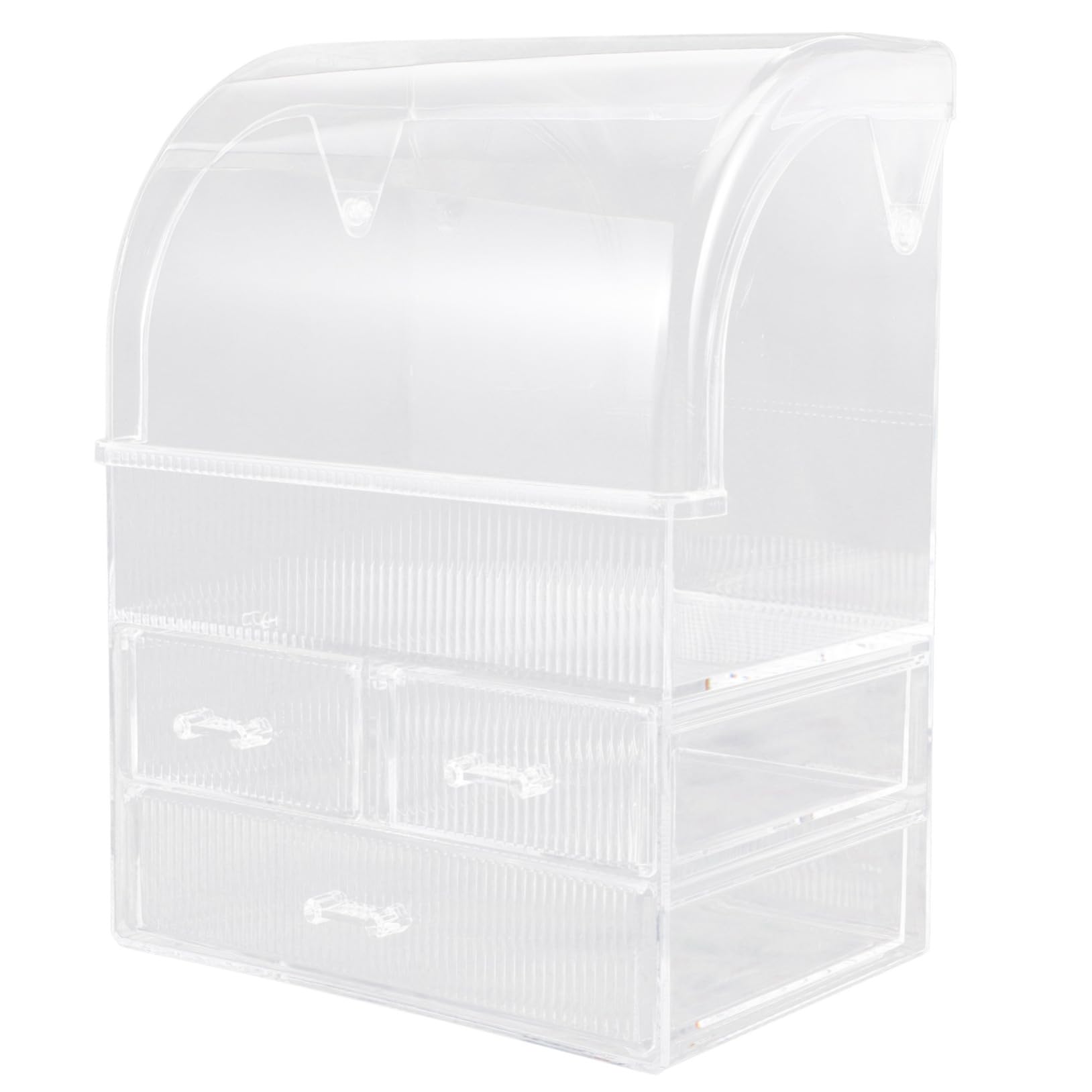 Boîte à Tiroirs de Rangement pour Maquillage en Acrylique Grosse Capacité