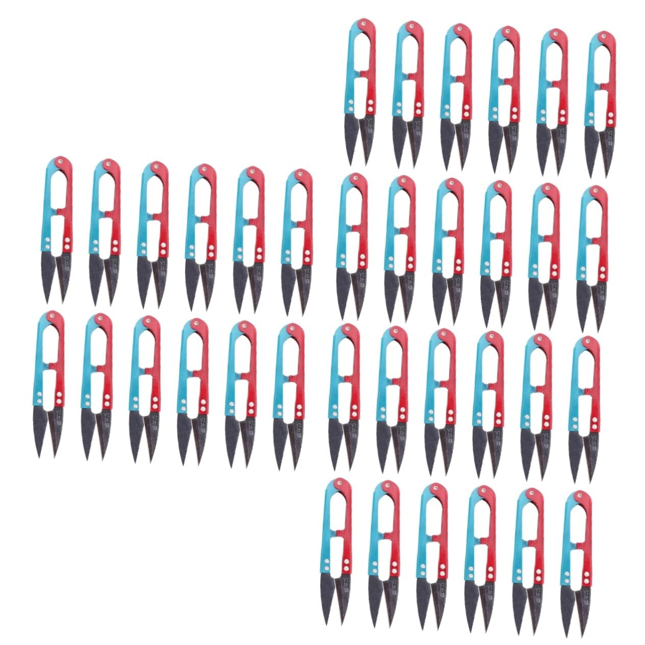 DOITOOL 36 Piezas Tijeras para y Costura Diseño Ergonómico Resistentes y Portátiles para Manualidades y Proyectos Diy