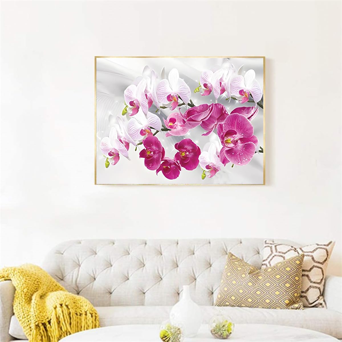 Diamond Painting 5D Fai Da Te 40x30cm - Kit Completo Paesaggio Con Strass, Tela E Penna - Ideale Per Decorazione Casa E Regalo Creativo