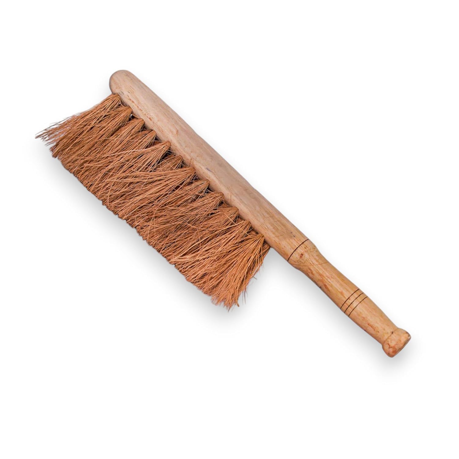 Hand-Made Coir Brush with Wooden Handle for Cleaning Car, Floor, Desk, Sofa, Natural Material, Standard Size-image-43