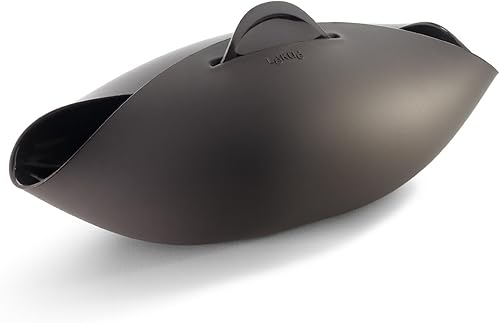 Miniatura 2 de Lekue 0200600M10M017 recipiente de silicona para hacer pan color marrón