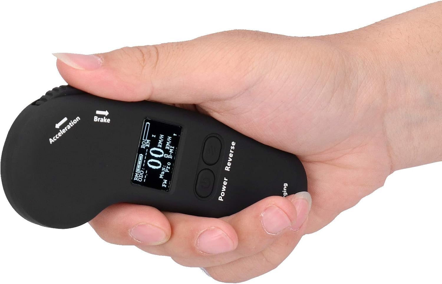 Control remoto de monopatín eléctrico, control de patineta con pantalla LED con frenado de velocidad ajustable, carga USB, control remoto de monopatín eléctrico 2