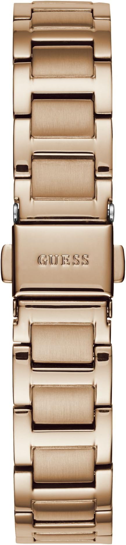 Guess Womens Quartz Watch, Analogue Classic Display and Stainless Steel Strap W1148L3