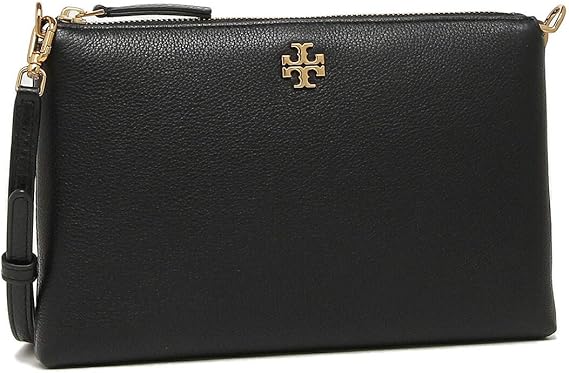 【美品 ショッパー付】トリーバーチ ミニショルダーバッグ レザー ブラック 黒 Tory Burch - 新品 トリーバーチ TORY BURCH ショルダーバッグ
