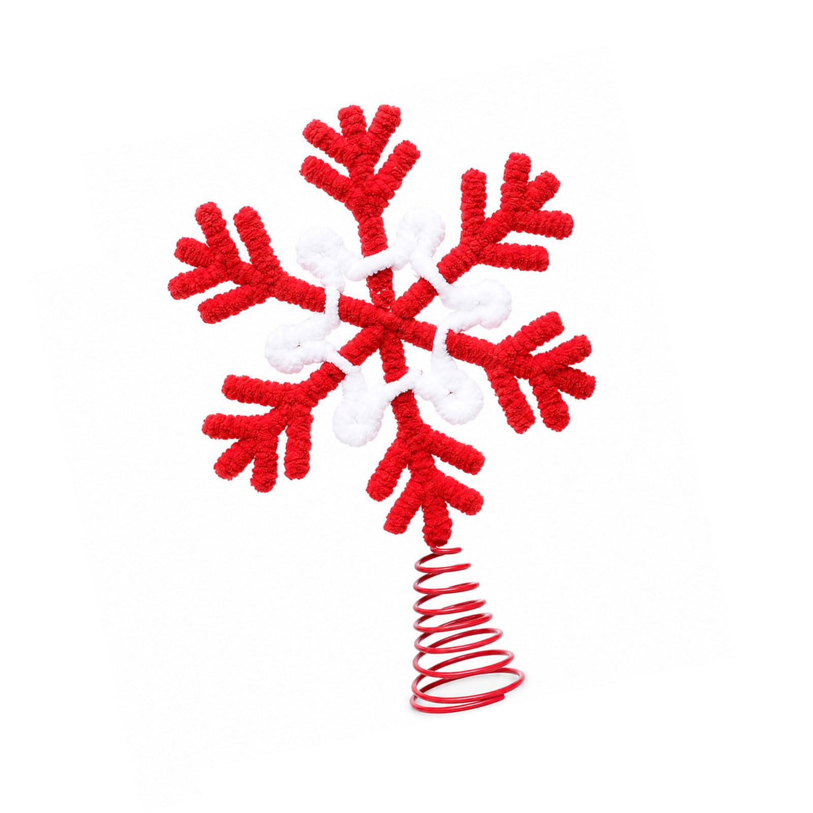 3D Snowflake Christmas Tree Decoration Five Pointed Star Ornament for Christmas Tree and Party Centerpieces Star Leader