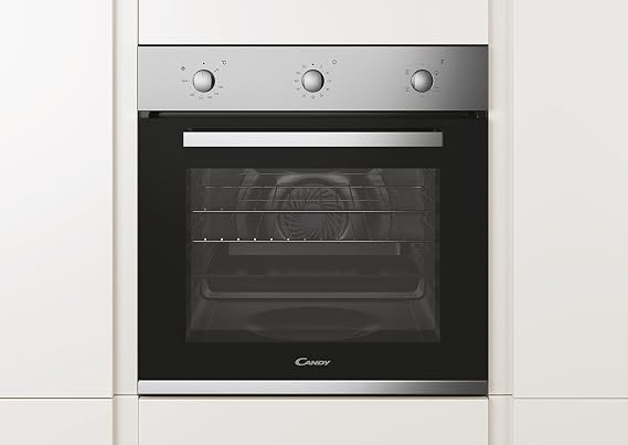 Candy Pop Evo FCP502X/E, Horno Multifunción, 65L, Ventilador de  Enfriamiento, Cuba para Limpieza por Agua, 5 Funciones, 3 Mandos  Giratorios, Puerta Doble Cristal, Clase A, Acero Inoxidable : 144.52:  Amazon.es: Grandes electrodomésticos