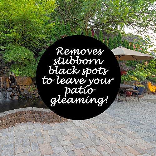 Homefront Rapid Acting Black Spot Remover - Removes Black Spots Quickly and Easily For use on Patios, Driveways, Paving & More - Easy to Use Fluid (5 Litres) - 2