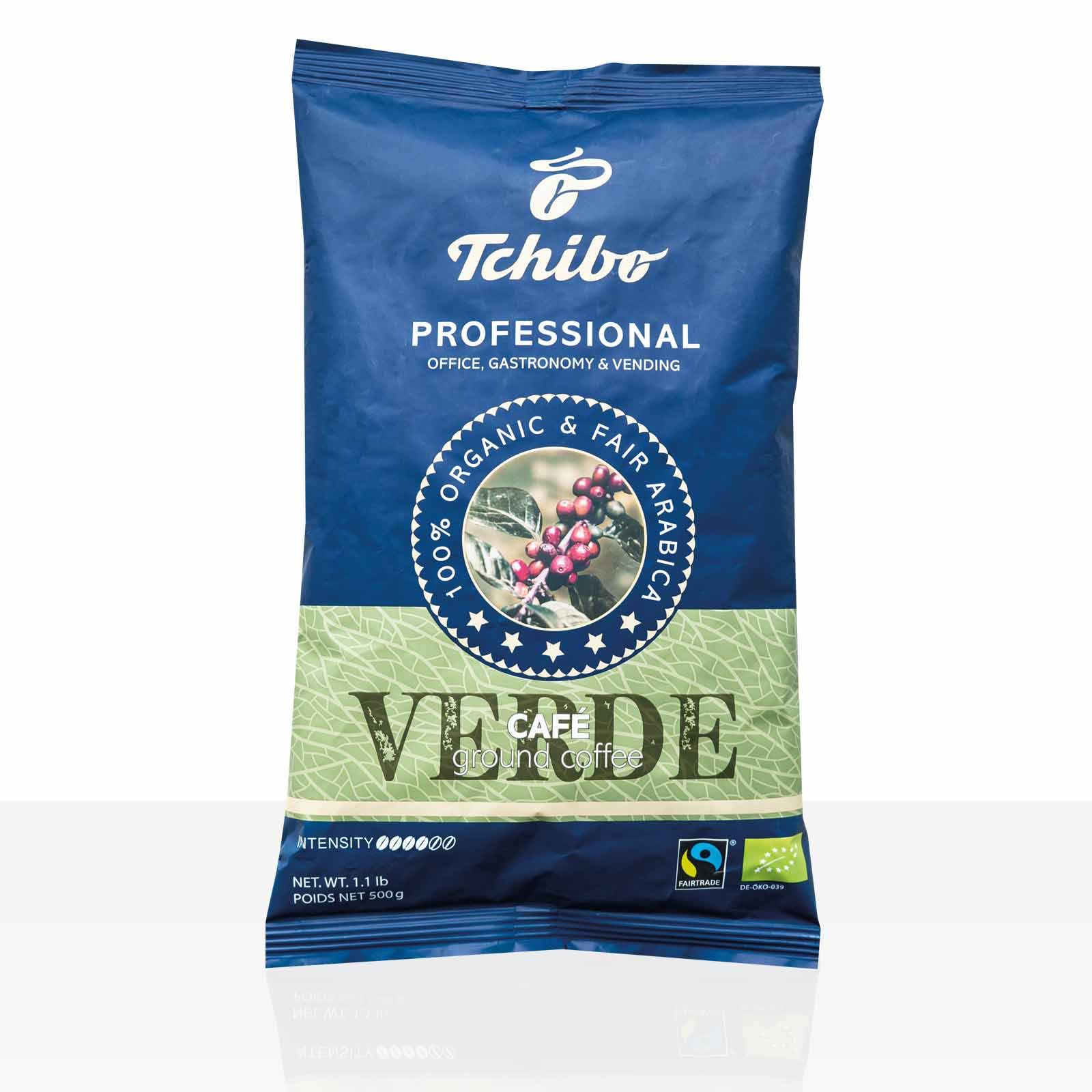 Tchibo Vista Collection Bio Cafe 16 x 500g Kaffee gemahlen, Filterkaffee