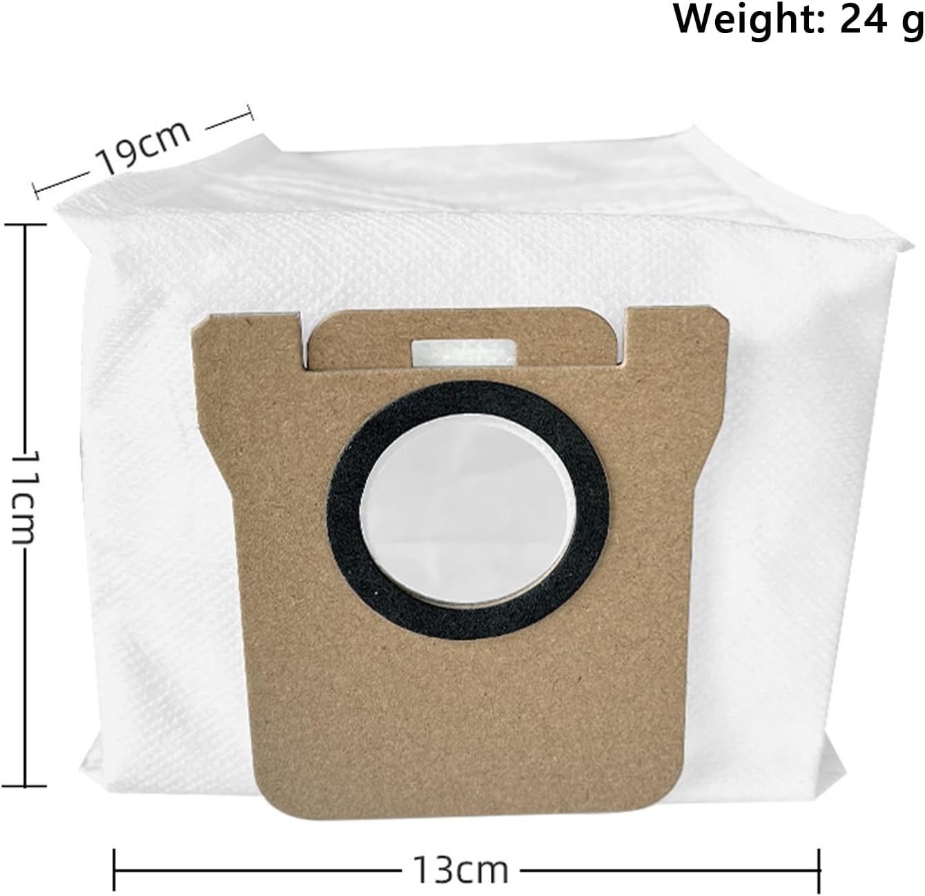 22 PCS Robot Vacuum Cleaner Accessories for Dreame L20 Ultra, 8xSide Brush/8xDust Bag/4xPad/2xFilter