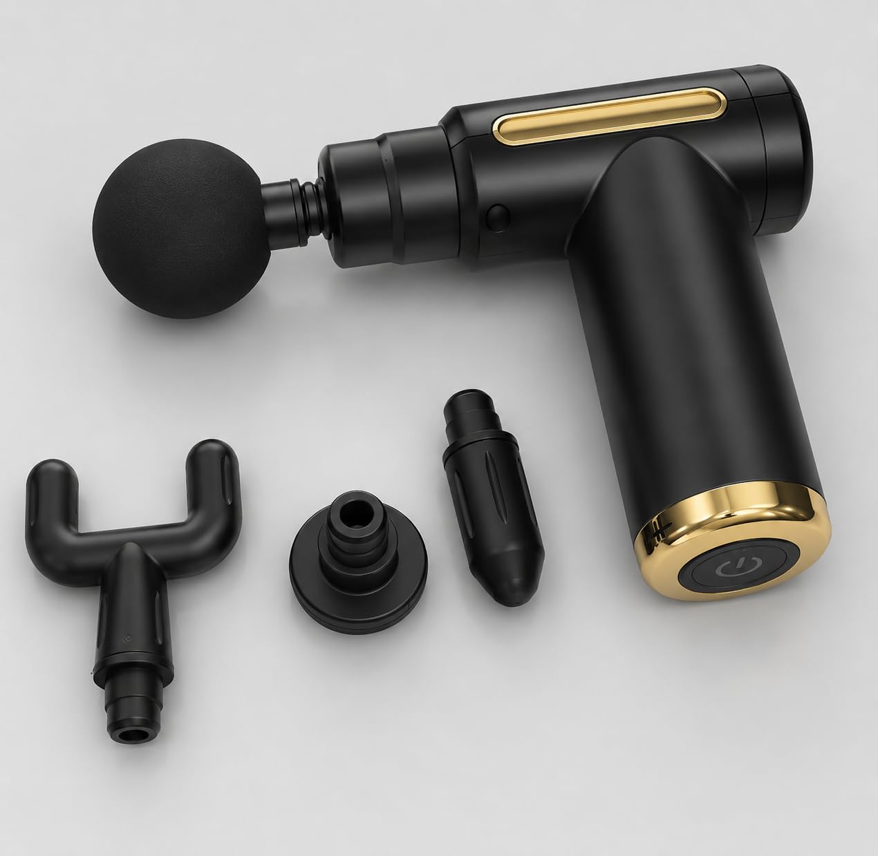 Massage Gun | Massager Machine for Pain Relief | Massage Gun for Back Leg & Full Body | 4 Specialized Heads For Full Body Pain Relief-image-40